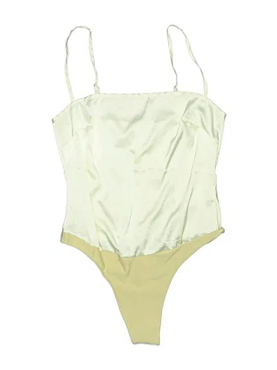 Pre-owned Danielle Bernstein Bodysuit In Green