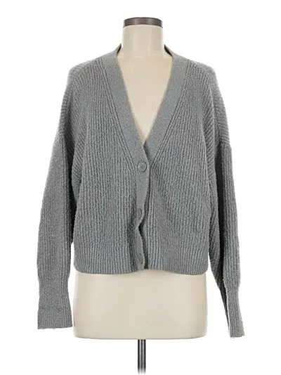 Pre-owned Danielle Bernstein Cardigan Sweater In Gray