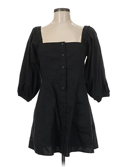 Pre-owned Danielle Bernstein Casual Dress In Black