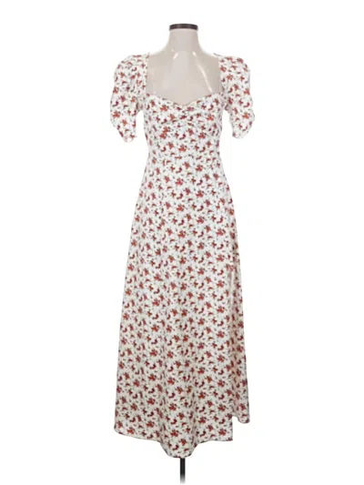 Pre-owned Danielle Bernstein Casual Dress In Ivory