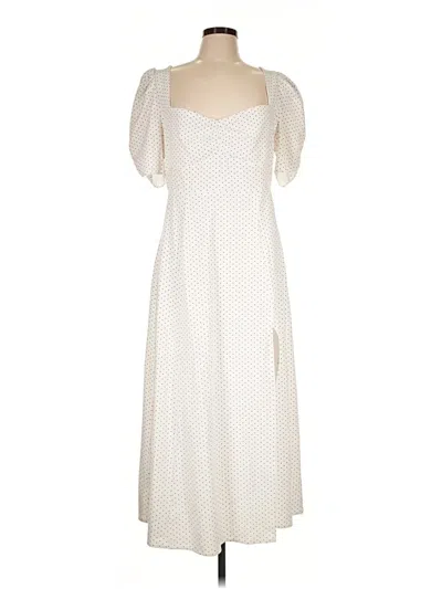 Pre-owned Danielle Bernstein Casual Dress In Ivory