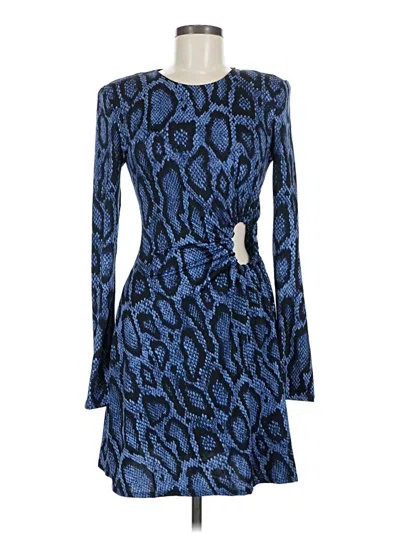 Pre-owned Danielle Bernstein Cocktail Dress In Blue