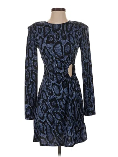 Pre-owned Danielle Bernstein Cocktail Dress In Blue