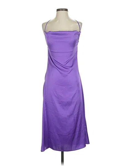Pre-owned Danielle Bernstein Cocktail Dress In Purple