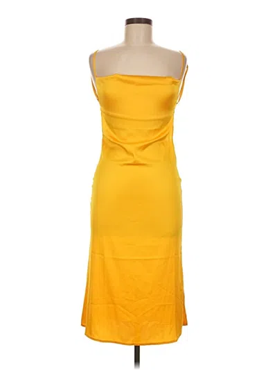 Pre-owned Danielle Bernstein Cocktail Dress In Yellow