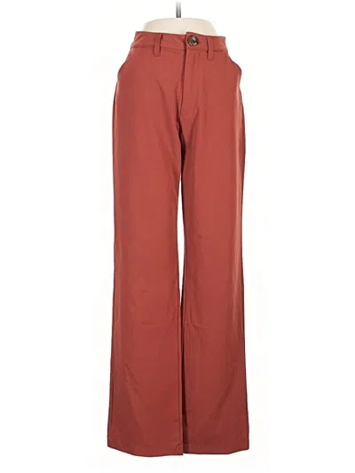 Pre-owned Danielle Bernstein Dress Pants In Red