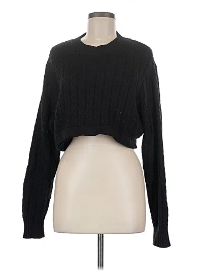 Pre-owned Danielle Bernstein Pullover Sweater In Black