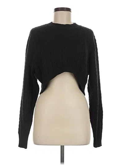 Pre-owned Danielle Bernstein Pullover Sweater In Black