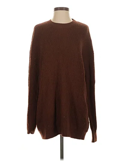 Pre-owned Danielle Bernstein Pullover Sweater In Brown