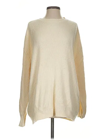 Pre-owned Danielle Bernstein Pullover Sweater In Ivory