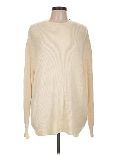 Pre-owned Danielle Bernstein Pullover Sweater In Ivory