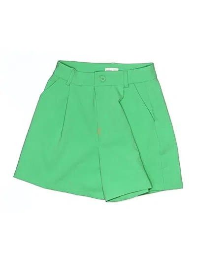 Pre-owned Danielle Bernstein Shorts In Green