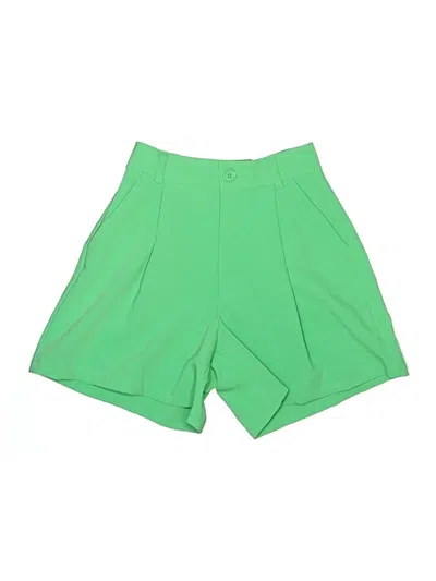 Pre-owned Danielle Bernstein Shorts In Green