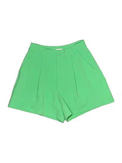 Pre-owned Danielle Bernstein Shorts In Green