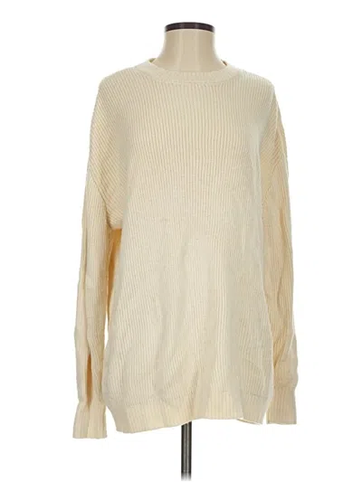 Pre-owned Danielle Bernstein Turtleneck Sweater In Ivory