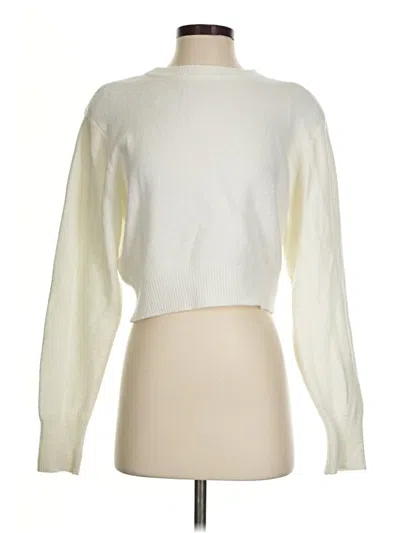 Pre-owned Danielle Bernstein Turtleneck Sweater In Ivory