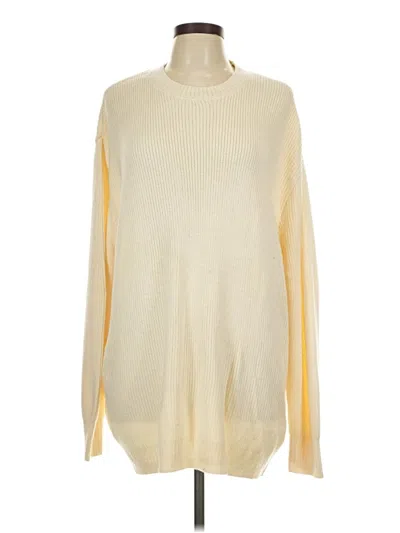 Pre-owned Danielle Bernstein Turtleneck Sweater In Yellow