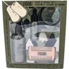 Danielle Cedar & Sage 4-piece Face & Beard Set In Green