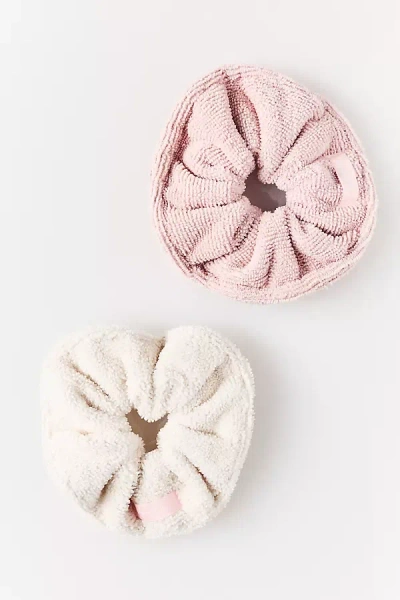 Danielle Creations Hair Scrunchie, Set Of 2 In Pink