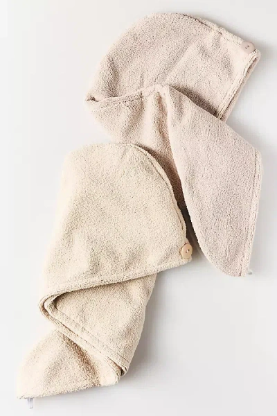 Danielle Creations Hair Towel, Set Of 2 In Gray