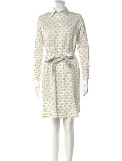 Pre-owned Danielle Fichera Floral Print Knee-length Dress W/ Tags In Multi