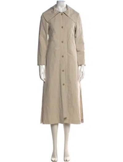 Pre-owned Danielle Fichera Long Dress In Neutral