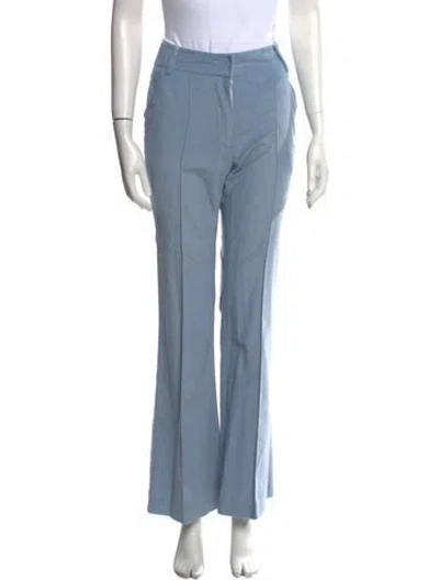 Pre-owned Danielle Fichera Wide Leg Pants In Blue