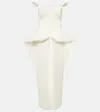 Danielle Frankel Bridal Daphne Silk Taffeta Gown In White