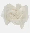 Danielle Frankel Macie Silk Organza Bustier In Ivory