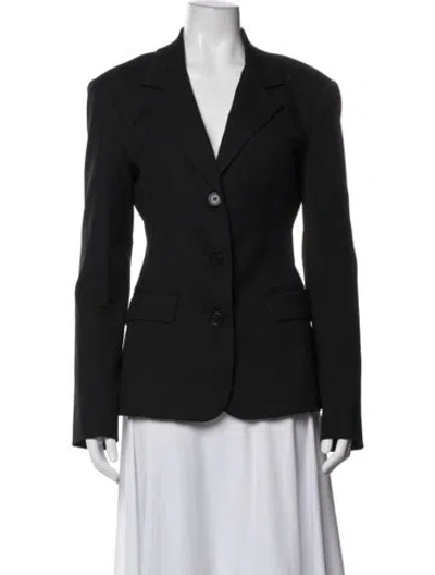 Pre-owned Danielle Guizio Blazer In Black