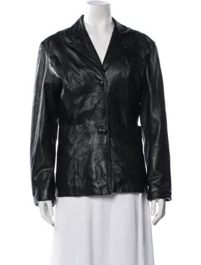 Pre-owned Danielle Guizio Blazer In Blue