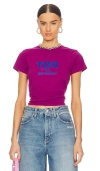 Danielle Guizio Shirt Blessed In Purple