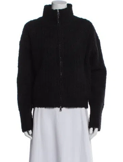 Pre-owned Danielle Guizio Faux Fur Jacket W/ Tags In Black