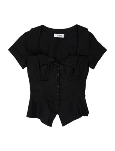 Pre-owned Danielle Guizio Jacket In Black