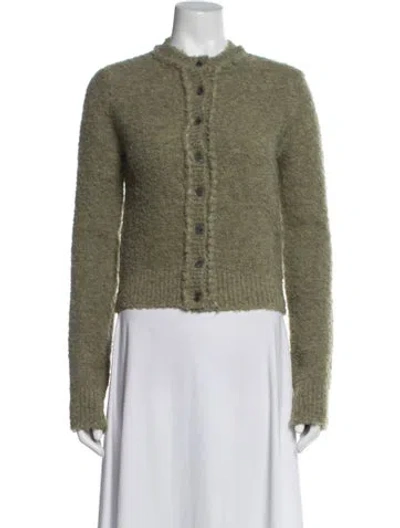 Pre-owned Danielle Guizio Jacket In Green