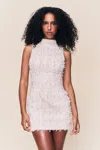 Danielle Guizio Ny Adeline Mini Dress In White