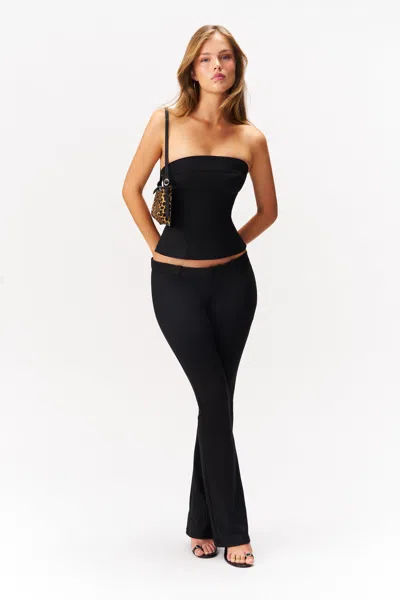 Danielle Guizio Ny Alessandra Top In Black