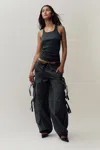 Danielle Guizio Ny Anais Cargo Pant In Forest