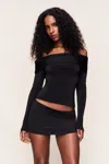 Danielle Guizio Ny Aria Top In Black