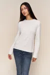 Danielle Guizio Ny Ava Sweater In White