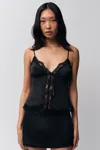 Danielle Guizio Ny Blair Top In Black