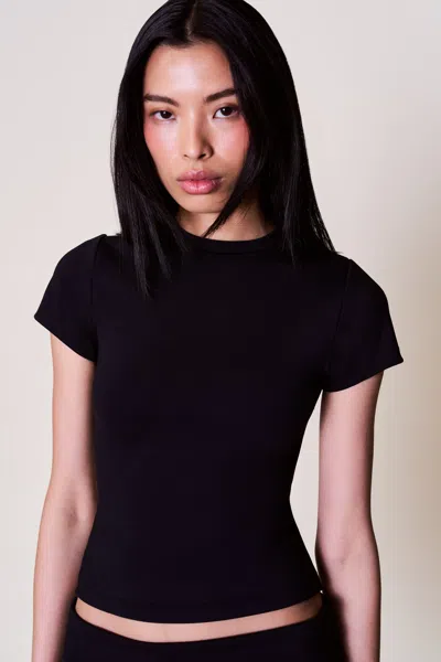 Danielle Guizio Ny Body Tee In Black