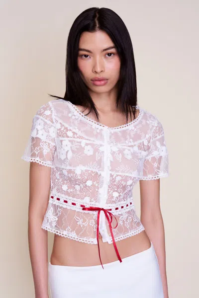 Danielle Guizio Ny Calais Blouse