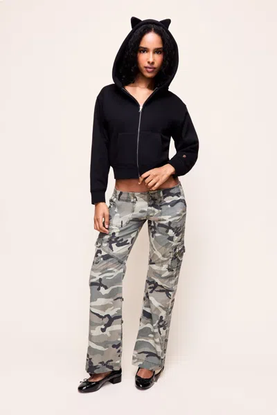 Danielle Guizio Ny Cargo Convertible Pant In Multi