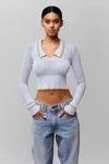 Danielle Guizio Ny Charlotte Pullover Knit In Powder Blue