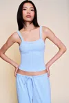 Danielle Guizio Ny Dani Terry Tank