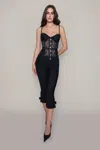 Danielle Guizio Ny Esme Corset In Black