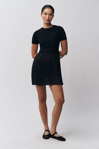 Danielle Guizio Ny Evie Dress In Black