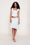 Danielle Guizio Ny Gingham Paloma Lace Top