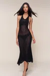 Danielle Guizio Ny Giselle Sequin Dress In Black